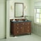 James Martin Vanities 48'' Single Vanity, Mid-Century Walnut w/ 3 CM Parisien Bleu Quartz Top 424-V48-WLT-3PBL - alternate 6